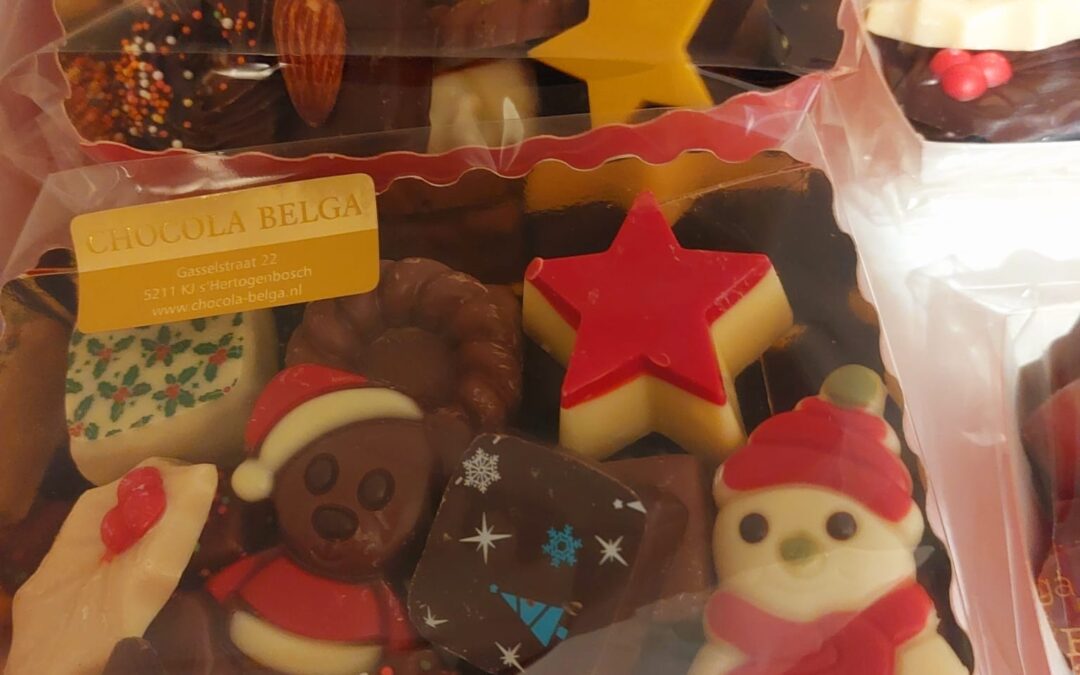 Een origineel kerstcadeau van Chocola Belga